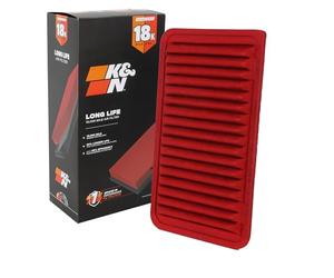 K&N Engine Air Filter: Long Life 18,000 Mile Replacement Air Filter: Compatible with 2001-2014 Toyota/Lexus (Kluger, Highlander, Camry, Sienna, Alphard, Solara, Wisdom, ES300, RX 300), KNA-2260