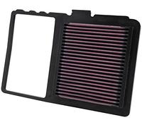 K&N Filters 33-2329 Sport Filtre Filtre à air du moteur carré Filtres de longue durée