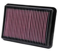 K&N 33-2980 Filtre à Air du Moteur: Haute Performance, Premium, Lavable, Filtre de Remplacement, Plus de Pouvoir, 2005-2018 (Grand Starex, H1, H-1, H300, Starex, Iload, Imax, Navara)