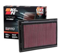K&N Filtre à Air compatible avec Lexus ES300H 2.5 2013-2016, LS460 4.6 2007-15, LS600H 5.0 2008-/Toyota Avalon 2.5 2013-2016, RAV4 excl. Hybride 2013-, Toyota Camry Hybride 2012-2016 (33-2381)