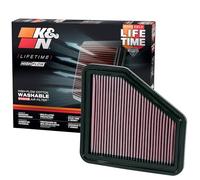 K&N Filtre à Air compatible avec Lexus ES350 2006-2012/Toyota Avalon 3.5 2005-2012, Camry 3.5 2007-2011, Corolla 2.4 2009-2013, Matrix 2.4 2009-2013, Rukus 2.4, Venza 3.5 2010-2015 (33-2326)