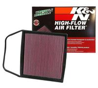 K&N 33-2367 Filtre à Air du Moteur: Haute Performance, Premium, Lavable, Filtre de Remplacement, Plus de Pouvoir, 2006-2017 (Z4, Z4 sDrive 35i, 335is, Z4 3.5 sDrive I, 1 Series M, 135i, autres modèles sélectionnés)