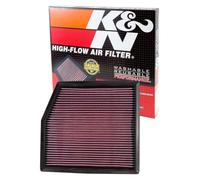 K&n Filtre à Air Sport 33-2458 pour BMW X1 E84 Xdrive 35i Ab 2013 N55B30