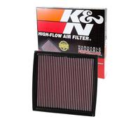 K&N Filtre à air de remplacement compatible avec Chevrolet Impala 3.5, 3.9, 5.3 2006-2011, Malibu 3.5 2010, Monte Carlo 3.5, 3.9, 5.3 2006-2007 / Pontiac Grand Prix 5.3 2006-2008 (33-2334)