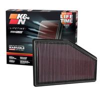 K&N Engineering - Filtre à air 33-5049 - Remplacement lavable pour Chevrolet Malibu 2016-2017