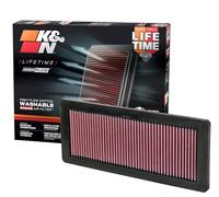 K&N Filtre à air de remplacement 33-2936 - pour Citroën C4/C4 Picasso/C5 et Peugeot 207/308