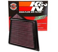 Filtre Air K&N 33-2955 pour Ford B-Max 1.0 1.4 1.5 1.6 Fiesta VI Tourneo Transit