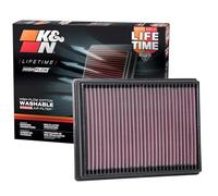 K&N Filtre à air Focus IV 1.0 & 1.5 (INCL 2.0 Diesel 2018-(33-3131), Rouge