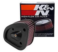 K&N Filtre à air de remplacement compatible avec Harley Davidson FLHR Road King/Road Glide 1753cc 2017- (HD-1717)