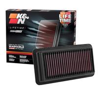 K&N Filtre à air 33-5044 - Haute performance, lavable - Pour Honda CR-V et Civic Si 1.5 (2014-2022)