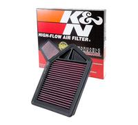 K&N Filtre à air de remplacement compatible avec Honda CR-V 2.4 2010- 2012(33-2437)
