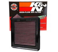 K&n Filtre à Air de Rechange 33-2422 pour Honda Civic X 1,0i Jazz 1,2i 1,4i