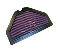 K&N Filtre à air de remplacement compatible avec Kawasaki ZX11 Ninja 1993-2001 ZZR1200 2002-2005 (KA-1093)