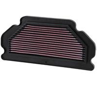 K&N Filtre à air de remplacement compatible avec Kawasaki ZX6R/ZX6Rr Ninja 2003-2004 (KA-6003)