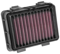 K&N Filtre à air KT-1217 pour KTM Duke 125/200/250/390 2017- et Husqvarna 2018- Rouge