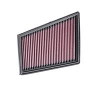 K&N 33-2849 Filtre à Air du Moteur: Haute Performance, Premium, Lavable, Filtre de Remplacement, Plus de Pouvoir, 2002-2019 (Citan, Citaro, Kangoo, SAMSUNG SM3, Megane, Scenic, Fluence)