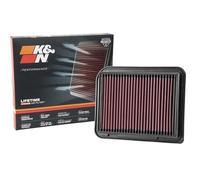 K&N Filtre à air de remplacement 33-3015 – Longue durée pour Mitsubishi, Peugeot, Citroën
