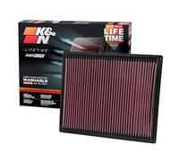 K&N Filtre à air de remplacement compatible avec Nissan Titan Pathfinder Frontier Xterra Armada 2004-2010 (33-2286)