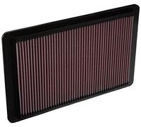 K&N Filtre à air de remplacement compatible avec Opel GT 2.0 2007-2009 / Saturn Sky 2.0 2007-2009 / Pontiac Solstice 2.0 2007-2010 (33-2369)