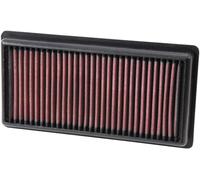 K&N 33-3006 Filtre à Air du Moteur: Haute Performance, Premium, Lavable, Filtre de Remplacement, Plus de Pouvoir, 2012-2019 (C-Elysee, C3, C1 II, C4 Cactus, DS3, 108, 208, 308, 2008, Crossland)
