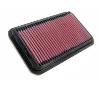 K&N Filtre à air de remplacement compatible avec Suzuki Alto 1.1 2002-2008, Swift 1.3 (JSA) 5/2005-2010, Wagon R Plus 1.0, 1.2 1998-2008 (33-2826)