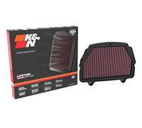 K&N Filtre à air de remplacement compatible avec Suzuki GSX1300R Hayabusa 2021-2024 (SU-1922)