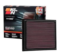 Filtre à air Filtres de longue durée 33-2435 K&N Filters pour MITSUBISHI TOYOTA