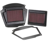 K&N Filtre à air de remplacement compatible avec Yamaha XV1700 Road Star Warrior/Mid 2002-2009 (YA-1602)