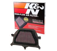 K&N Filtre à air de remplacement compatible avec Yamaha YZF R6 2006-2007 (YA-6006)