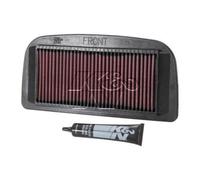K&N – Filtre à air sport YA-1002 pour Yamaha YZFR1 2002-2003 – Débit d'air élevé, excellent filtrat