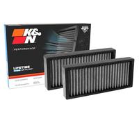 K&N Filtre à Air d'Habitacle (2 pièces) compatible avec Infinity, Nissan (VF1002)