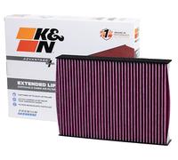 K&N Engineering Filtre d'habitacle Premium Protect DVF5063 compatible Nissan/Renault