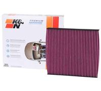 K&N – Filtre d'habitacle Premium Protect DVF5009 – Jetable – Pour VW/Audi/Porsche