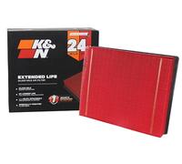 K&N Filtre à air moteur : durée de vie prolongée de 24 000 km. Filtre à air de rechange : compatible avec Chevy/GMC Truck/SUV V6/V8 1999-2019 (Silverado, Suburban, Tahoe, Sierra, Yukon, Avalanche