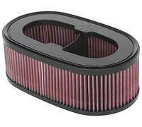 K&N Filtre à air moteur : haute performance, premium, lavable, filtre de rechange : compatible avec Chevrolet Corvette 2020-2021, E-0636