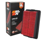 K&N Filtre à air moteur : longue durée de vie 18 000 km Filtre à air de rechange : compatible avec Hyundai/Kia L3/L4 2017-2019 (Elanta, i30, Kona, Veloster, Cee d, Forte), KNA-5050