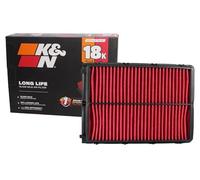 K&N Filtre à air moteur : longue durée de vie 28 000 km Filtre à air de rechange : compatible avec Hyundai/Kia L4 2015-2019 (Sonata, Hybrid, Optima, Optima Hybrid, Cadenza, K5, K7), KNA-5026