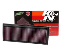 K&N Engineering Filtre à air de remplacement 33-2865 pour Audi, Seat, Skoda, Volkswagen