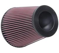 K&N Filtre à air universel à pincer : haute performance, premium, lavable, filtre de rechange : diamètre de la bride : 15,2 cm, hauteur du filtre : 20,3 cm, longueur de la bride : 2,5 cm, forme :