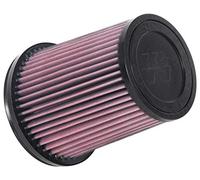 K&N Filtre à air universel : haute performance, premium, lavable, filtre moteur de rechange : diamètre de la bride : 10,2 cm, hauteur du filtre : 7,59375 po, longueur de la bride : 0,03125 po, forme :