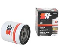 K&N Filtre à Huile - Bloc 76x95mm compatible avec Chevrolet, GMC, Cadillac, Isuzu, Pontiac, Toyota, Jeep (HP-1007)