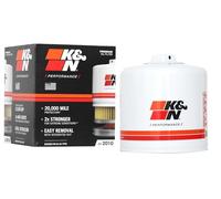 K&N Filtre à Huile - Bloc 93x102mm compatible avec Ford, Blue Bird, Chevrolet, Dodge, GMC, Jeep, Chrysler, Mercury (HP-2010)