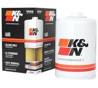 K&N Filtre à Huile - Bloc 93x145mm compatible avec Porsche 911/930 1972-1994 (HP-4004)