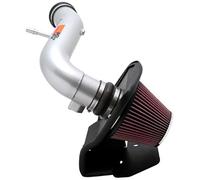 K&N Kit d'admission High Performance compatible avec Ford Flex 3.5L V6 excl. Turbo 2009-2012 - Argent (77-2578KS)