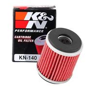 K&N Powersports Filtre à Huile - Cartouche 38x46mm compatible avec Yamaha, Gas Gas, Husqvarna, Fantic (KN-140)
