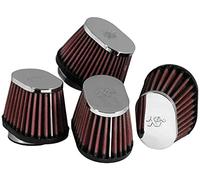 K&N RC-1824 Voitures et Moto Filtre à Air Universel Chrome