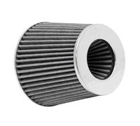 K&N 0 RG-Serie Voitures et Moto Filtre à Air Universelle avec 3 diamètres d'installation Blanc (RG-1001WT) Type 2