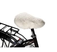 K. & N. Schurwolle 2-in-1 Virgin Wool Reversible Housse de Selle Unisexe, Bleu/Naturel, Taille Standard