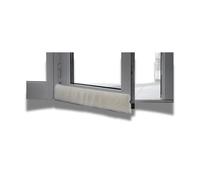 K. & N. Schurwolle 550 Boudin de porte en laine vierge Naturel 80 cm