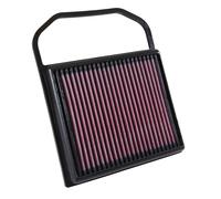 K&N sports air filter insert for Mercedes Benz C400 r.v. 2015-2021 3.0L Petrol Petrol, car requires 2 filters